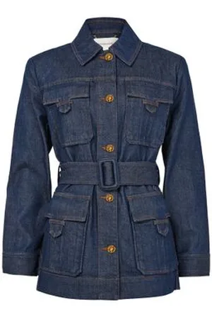 ZIMMERMANN Veste safari Illuminate en denim