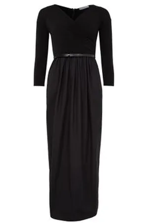 Max Mara Robe longue bi-matière Kaiser