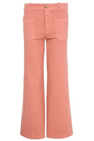 Chloé Pantalon en coton bio teint