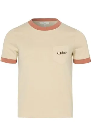 Chloé T-shirt col rond en coton
