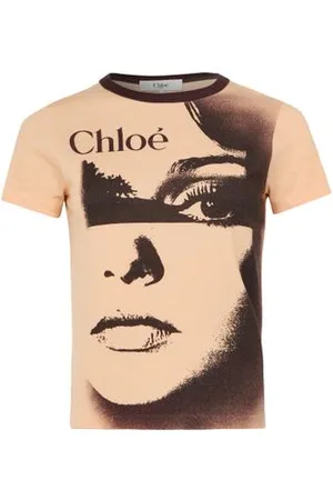 Chloé T-shirt col rond en coton