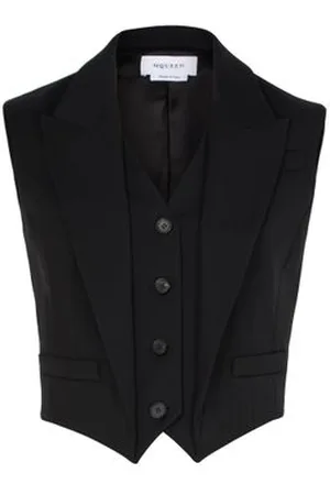 Alexander McQueen Veste sans manches