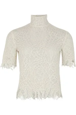 Alexander McQueen Haut en dentelle