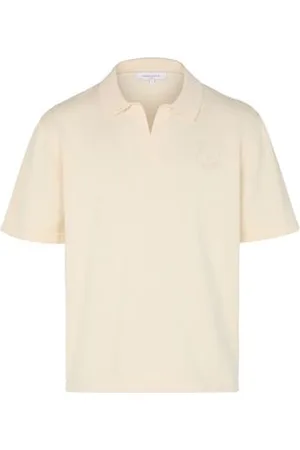 Maison Kitsuné Polo en maille à motif Bold Fox Head brodé