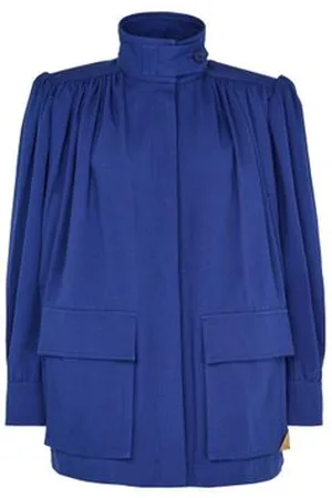 Chloé Veste col montant utilitaire en toile de coton
