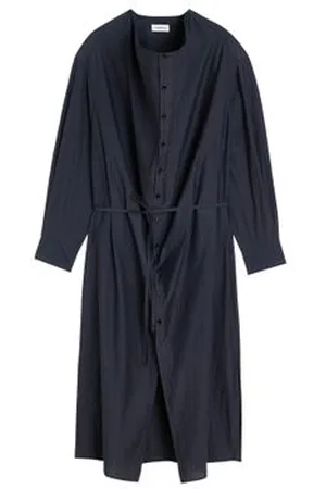 LEMAIRE Robe midi douce à col