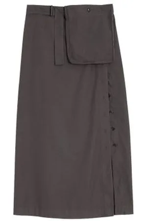 LEMAIRE Jupe longue boutonnée