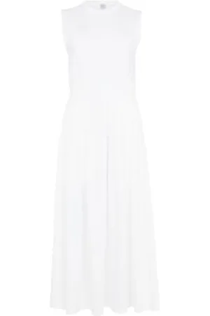 Totême Robe longue en coton