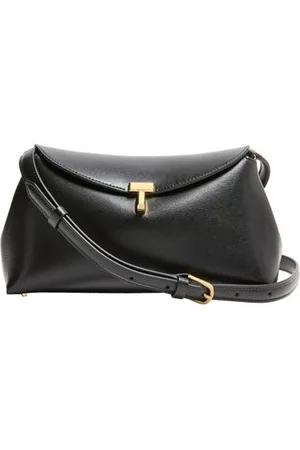 Totême Pochette en cuir T-Lock