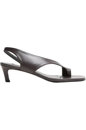 Totême Tongs à talon cuir