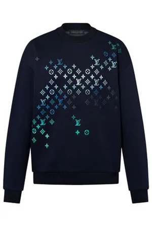 LOUIS VUITTON Sweat brodé en coton