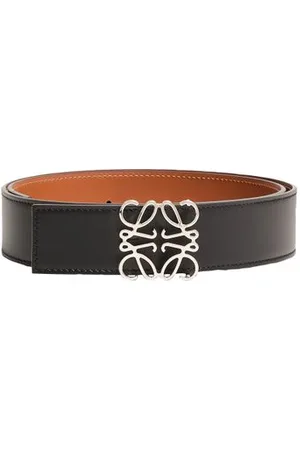 Loewe Ceinture réversible Anagram en cuir de veau