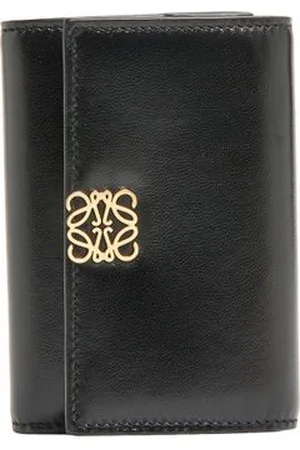 Loewe Porte-cartes vertical Anagram Puffer en cuir