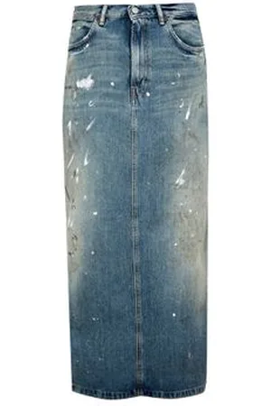 Acne Studios Jupe longue en denim