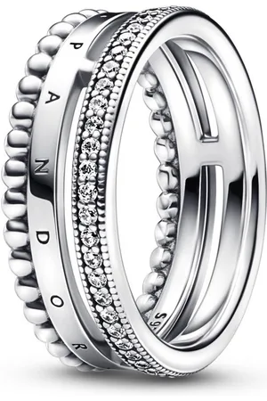 PANDORA Bague Signature ée pour Femme