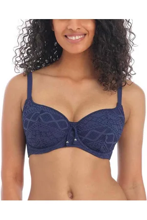 Freya Haut de maillot de bain décolleté c?ur armatures - Bleu s en nylon