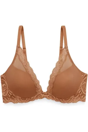 Natori Soutien-gorge plongeant armatures - Marron