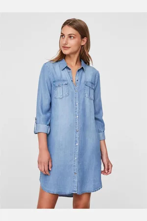 VERO MODA Robe en denim