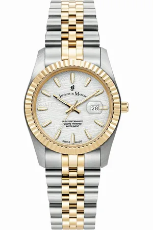 JACQUES DU MANOIR Montre Femme Inspiration Passion - JWL01801 Bracelet Acier