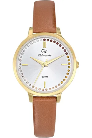 Go Mademoiselle Montre pour femme 699499 avec bracelet en cuir