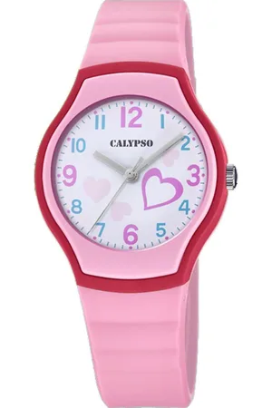 Calypso Montre Fille Bracelet Résine 3 AIGUILLES K5806-2