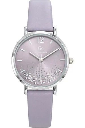 Go Mademoiselle Montre pour femme 699456 avec bracelet en cuir