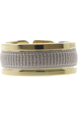 Les Interchangeables Bague femme - A48347 Bague Ruban 4mm