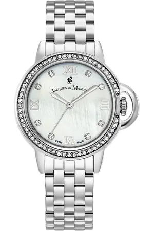JACQUES DU MANOIR Montre Femme Grace - JWL02505 Bracelet Acier