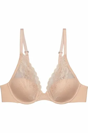 Natori Soutien-gorge plongeant armatures bretelles interchangeables - Rose en nylon