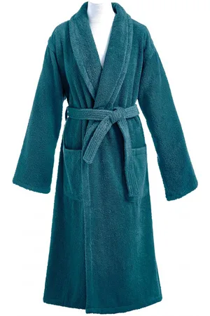 ESSIX Peignoir de bain coton Aqua - Émeraude