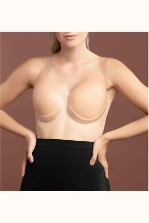 Bye Bra Coques adhésives sculptantes silicone Beige