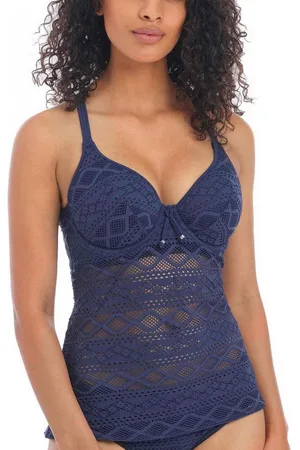 Freya Tankini armatures - Bleu SUNDANCE en nylon