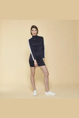 3 Suisses Robe manches longues bandes contrastées femme