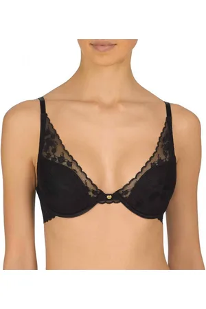 Natori Soutien-gorge plongeant armatures - Noir en nylon