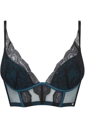 Gossard Bralette plongeante armatures - Bleue