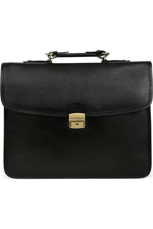 Hexagona Cartable A4 Cuir REPUBLIQUE Fleur
