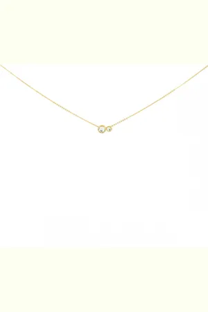 Les Interchangeables Collier et pendentif A54326 - Serti PM-GM Or Jaune Cristal