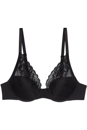 Natori Soutien-gorge plongeant armatures bretelles interchangeables - Noir en nylon