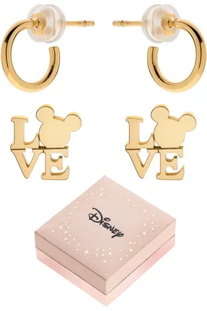 Disney Lot de 2 paires de boucles d