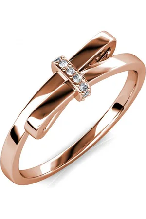 Myc-Paris Bague Luminous Bow Finition Or Rose