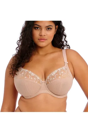 Elomi Soutien-gorge plongeant armatures - Beige en nylon