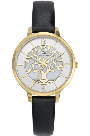 Go Mademoiselle Montre pour femme 699523 avec bracelet en cuir