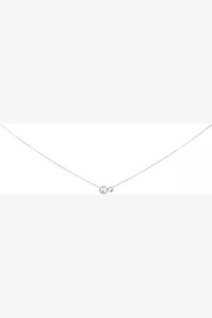 Les Interchangeables Collier et pendentif A54328 - Serti PM-GM Palladium Cristal