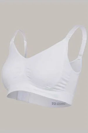 Carriwell Soutien-gorge de grossesse et allaitement doux - Blanc