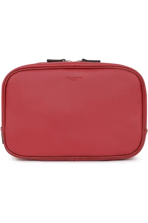 Hexagona Trousse de toilette Cuir CONFORTBUS foncé