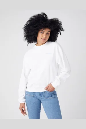Wrangler Sweatshirt en coton pour femme