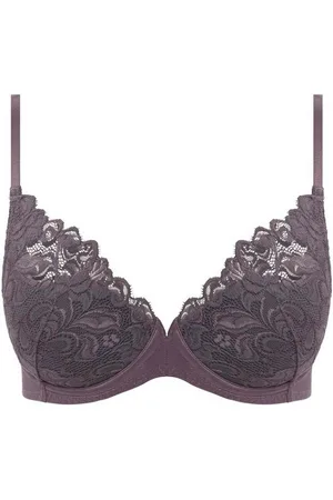 Wacoal Soutien-gorge plongeant armatures Gris en nylon