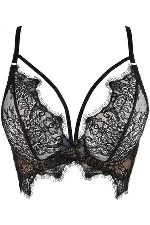 Axami Semi-corset - Noir à dentelle