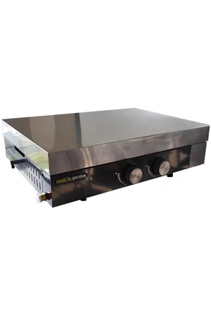 COOK IN GARDEN Plancha gaz à poser FINESTA 2 Brûleurs avec capot