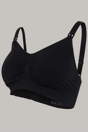 Carriwell Soutien-gorge de grossesse et allaitement rembourré - Noir